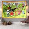rabbit Bing Friends Garden Party Tapestry, Unique Design Tapestry, Wall Decor for Bedroom,Livingroom, Playroom,Heartwarming Fan Holiday Gifts