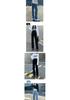2025 Versatile High Elasticity Wide-Leg Maternity Denim Pants