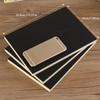 B5 Notebook,Sketchbook 140 Thickened Pages Black Cardboard Cover Blank Inner Pages For Quality Fine Art Painting And Doodle