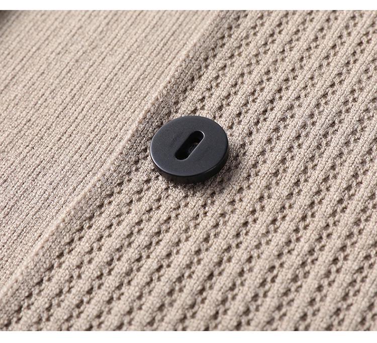 2025 Men's Spring/Autumn Knit Cardigan Sweater - Youth Fashion Jacket