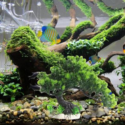 Umělé akvarijní zelené vodní rostliny Strom Akvarium Živé dekorace Rostliny do akvárií Umělé rostliny Ozdoba Beta