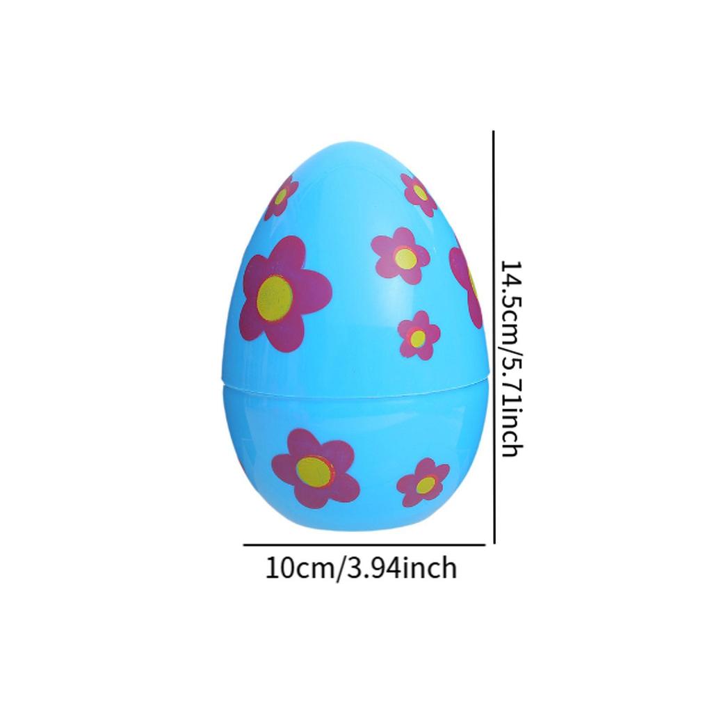 Jumbo Easter Egg Large Fun Easter Basket Stuffers for Outdoor Classroom Rewards Filling Treats Easter Party Favor DIY Crafts