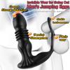 Dual Motor Silicone Anal Plug Prostate Stimulator Penis Ring Retractable Male Masturbator Vibrating Butt Plug Sex Toys for Man