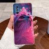 Jelly Casing For Xiaomi Poco F4 GT 5G Capa For POCO F3 GT Fundas Clear Silicone Soft TPU Back Cover Cute Cat Protective Case