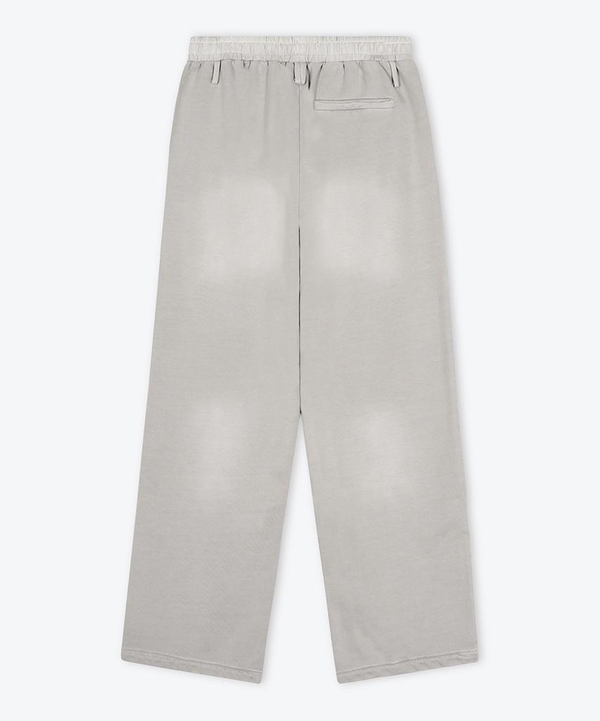 Weseuken [Unisex] Washed Loose Sweat Pants (Grey)