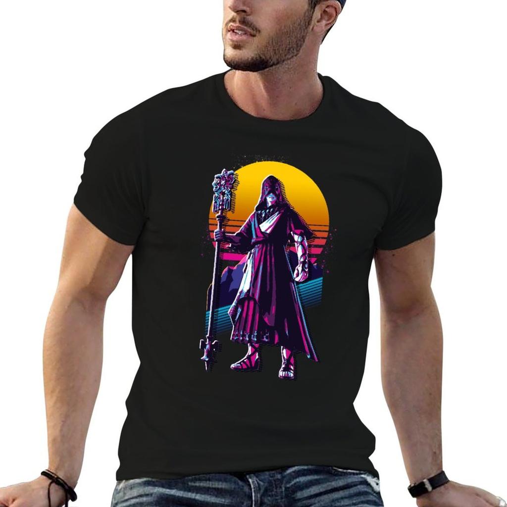 Graha Tia FFXIV s retro TShirt t shirts for Unisex cotton soft t shirts for Unisex slim fit t shirts for Unisex cotton Tshirt