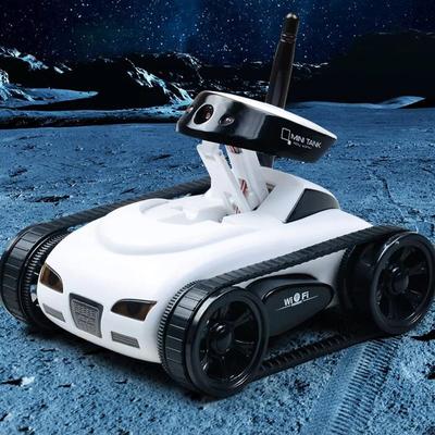 New RC Tank Car App Control Wireless Spy Tank WIFI Control Real Time Transmission HD Camera Vision Toy Exploration Tank Boys Gift