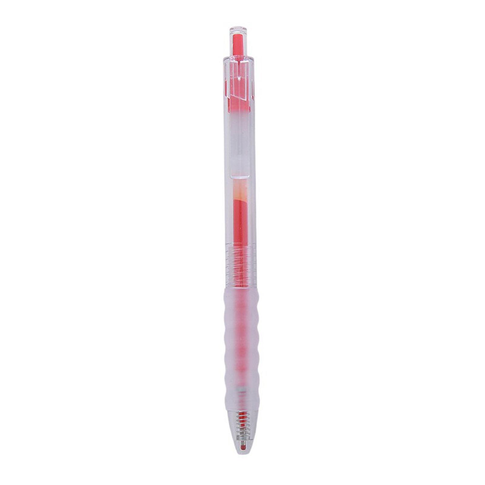 

Retractable Gel Pen Quick Drying Gel Inks Pens 0.5MM Pen Point Refillable Gel Pen for Writing Student School Supplies