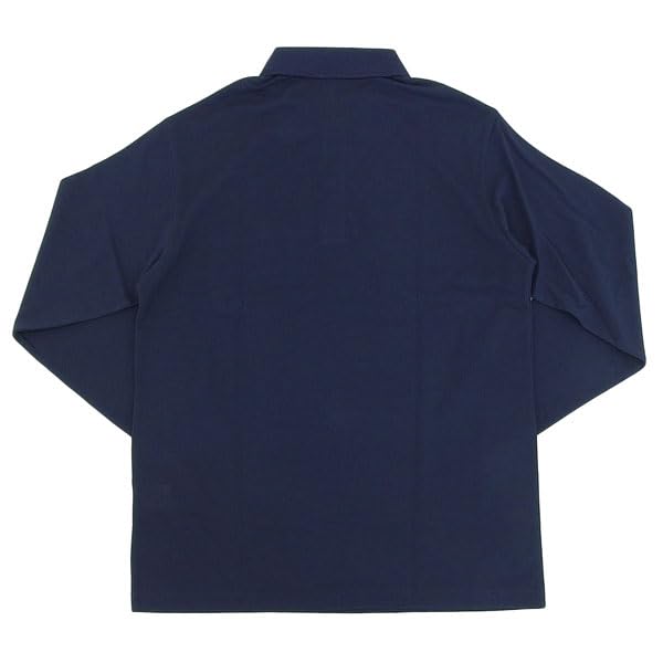montbell wickron long sleeve polo shirt mens 1114230 navy