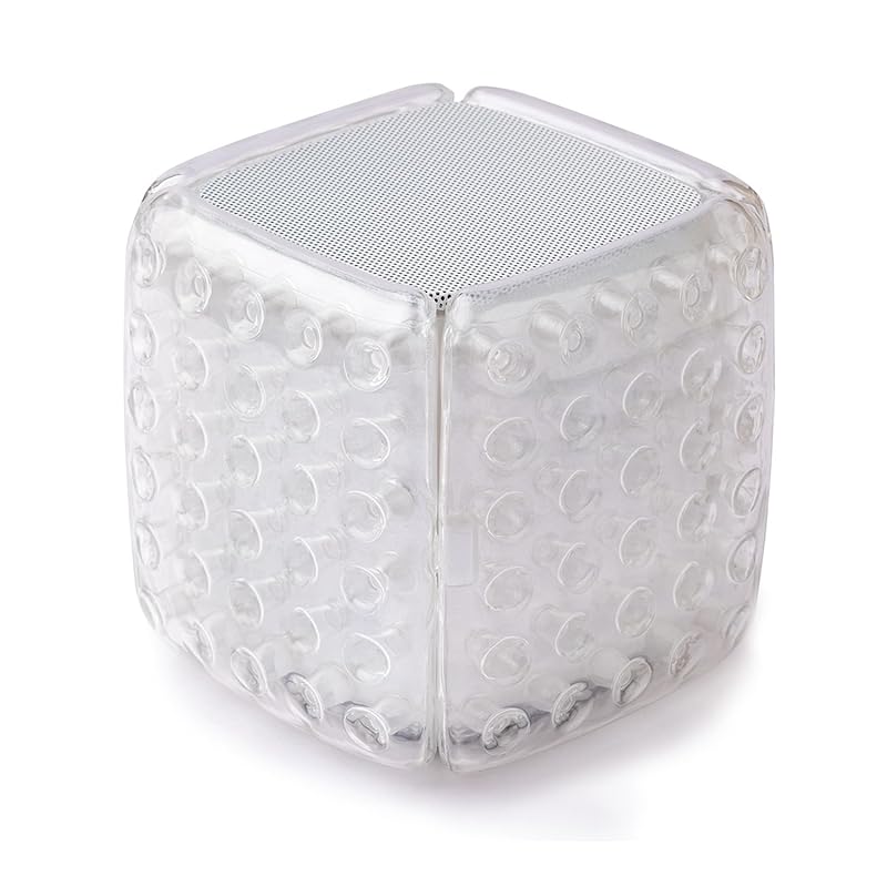 

SMALY AIR mini SPEAKER Shockproof speaker Equipped with Bluetooth USB rechargeable with strap white YNG-AIR1(WH)