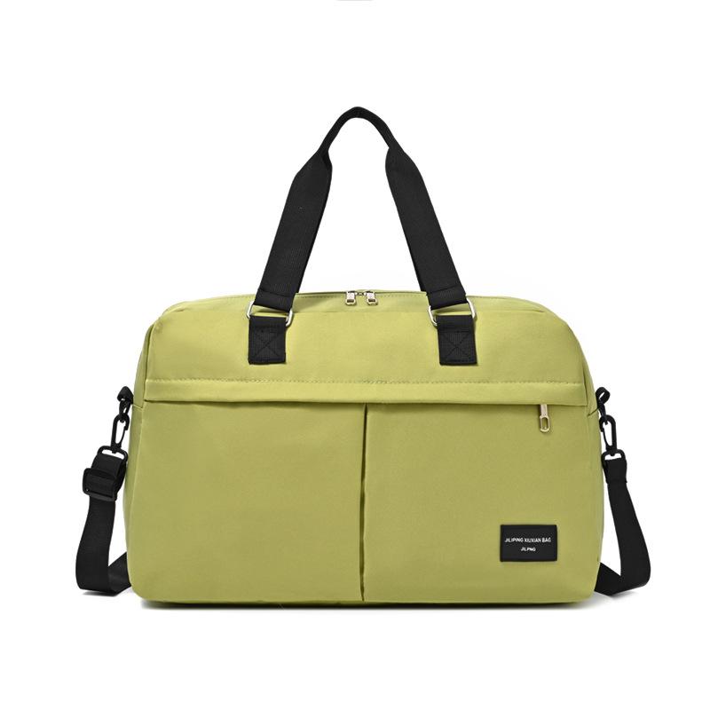 

Men and Women s Holiday Luggage Storage Bag for Students for Short Trips To Go Out for Leisure and Portable Off-campus Training Travel Bag зелёный