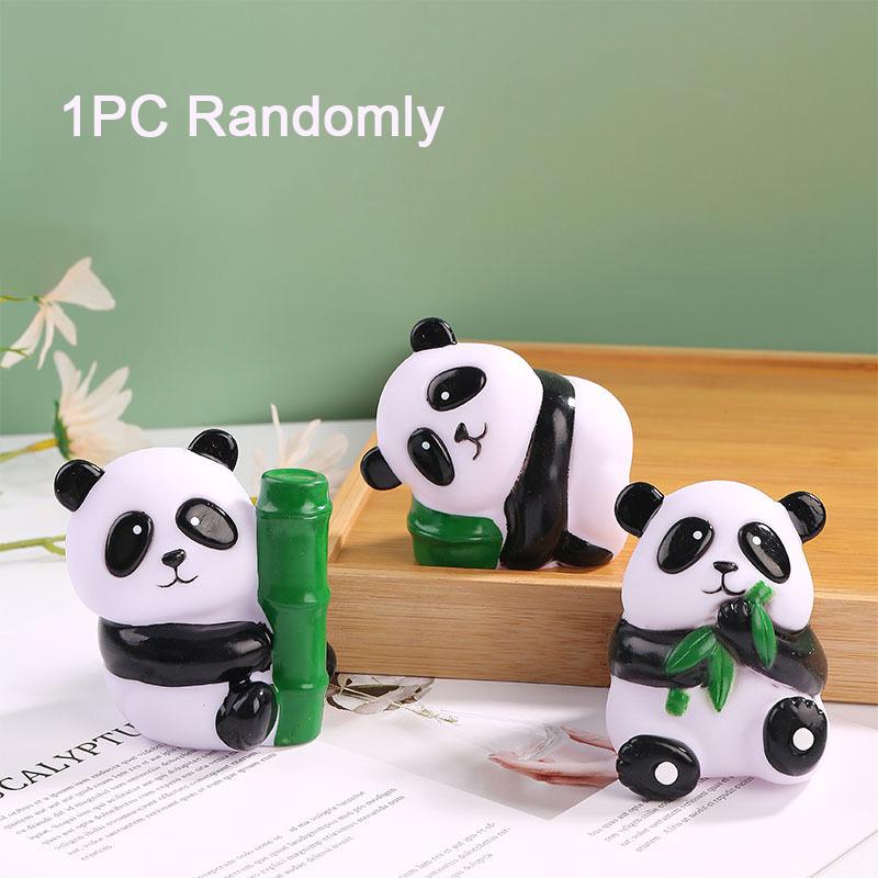 Cute Eye Popping Panda Squishy Fidget Toys Anti Stress Balls Anxiety Release Sensory Squeeze Toy For Adults Kids Holiday Gifts