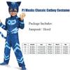 Kinder Blau Rot Grün Overalls Pyjamas Cosplay Kostüm mit Maske Nachtheld Geburtstagsparty Kleid Sets Weihnachtskostüme