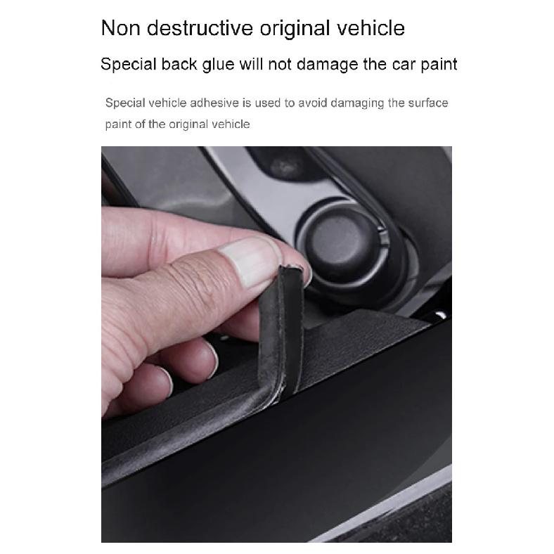 For Tesla Model 3/Y 2017-2025 Door Seal Kit Soundproof Rubber Weather Draft Seal Strip Sunroof Seal Wind Noise Reduction Kit