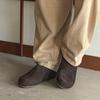 Birkenstocks New Two-wear Lazy Shoes Leather Soft-soled Casual Shoes Low-top All-inclusive Slippers