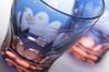 Glass Studio Saiho Edo Kiriko Mini Old Fashioned Cherry Blossom Pattern Glasses, Pair,