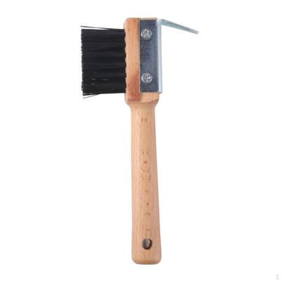Horses Hoof Pick Brush, Massage Tool Foot Pruning Care Horse Grooming Brush Equine
