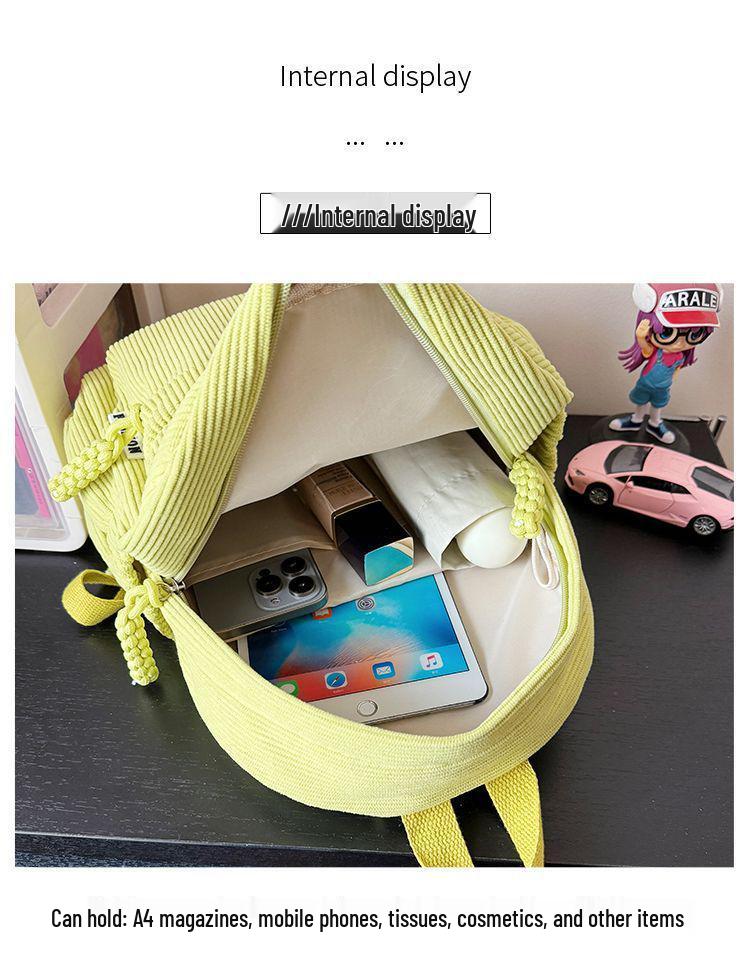 Stilren manchester lättviktsryggsäck: Pendlarväska för resor, skola och högskola