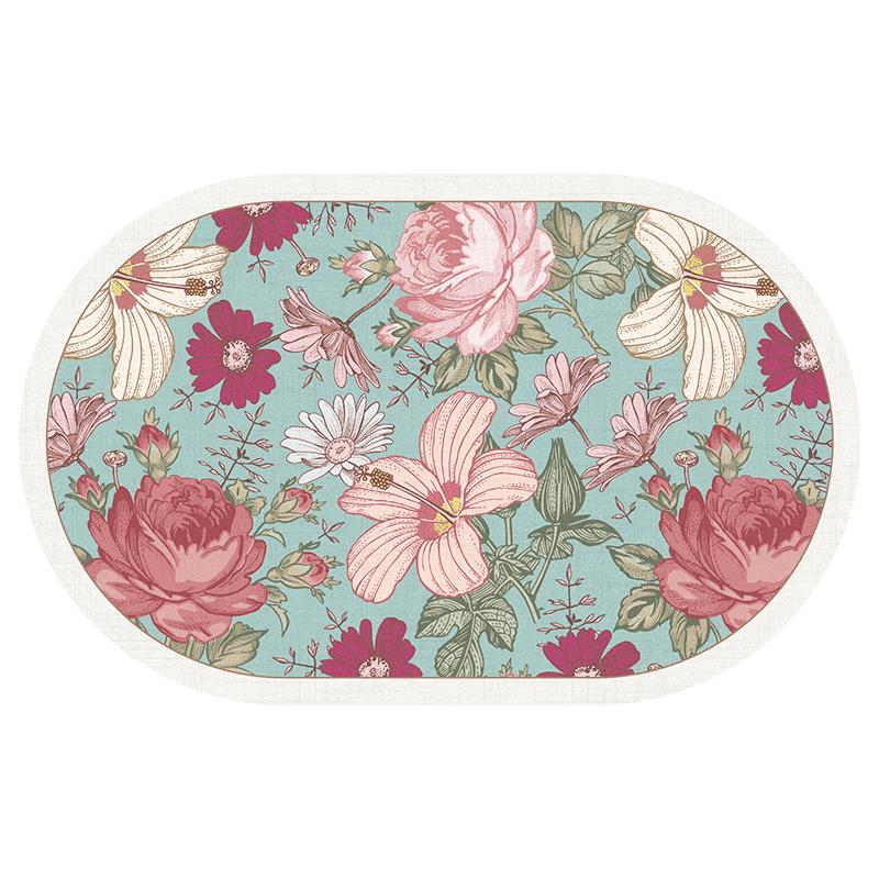 Dajiang Loretta Rose Absorbent Non-slip Bathroom Mat 50x80cm