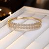 Light Luxury Starry Stone Women's Fashionable High-end Open-face Temperament Versatile Bracelet