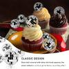 Mirror Ball Cake Decoration Plugin Ins Style Cake Ornaments Children's Baking Party Accessories Birthday Card Insertion