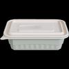 Disposable Corn Starch Rectangular Meal Box with Lid