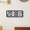LCD Electronic Clock with Easy To Read Temperature Display Suitable for Modern Lifestyle Easily Setting Clock Decors