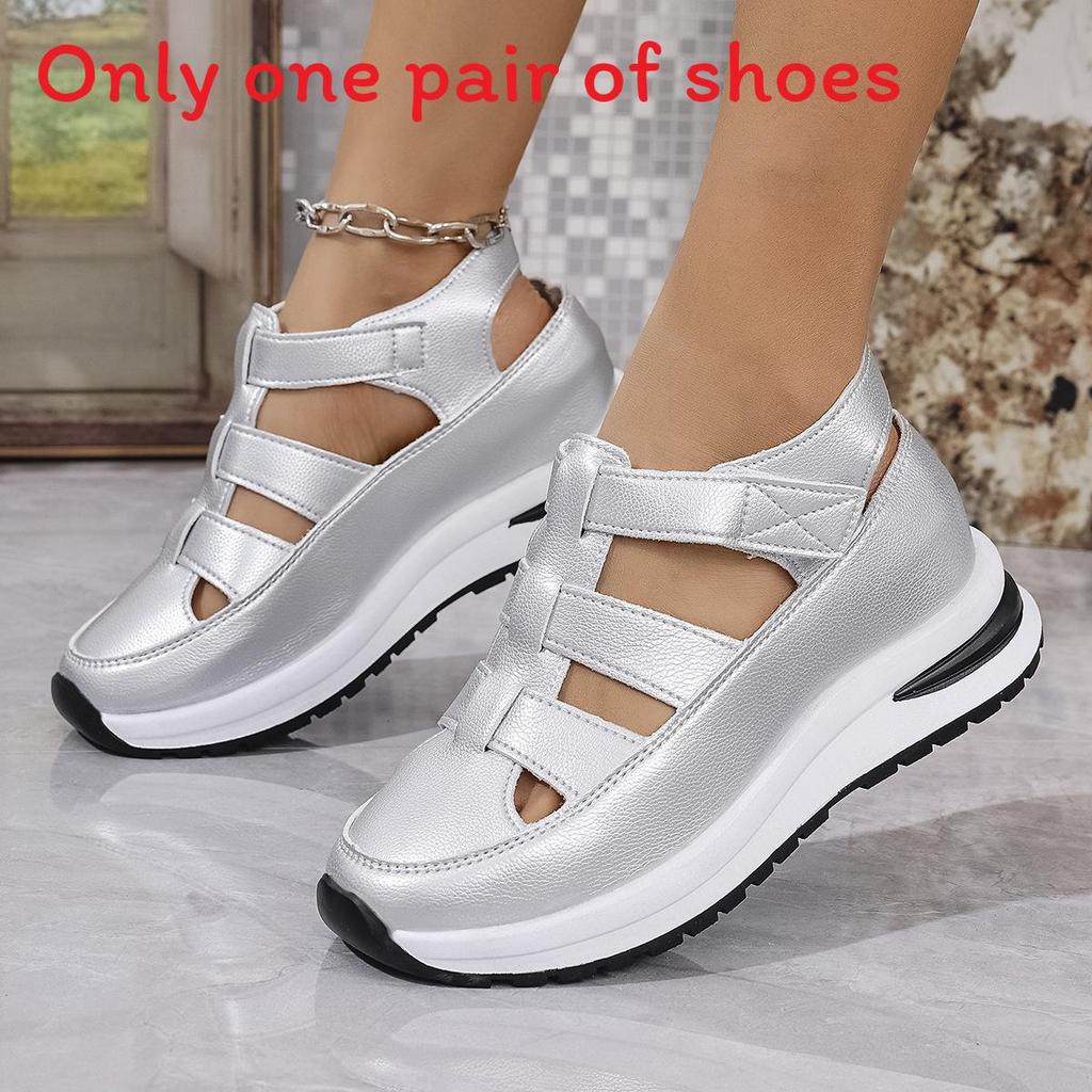 Casual Womens Summer Platform Sandals With Thick Rubber Sole For Comfortable Walks