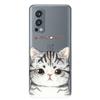 Für OnePlus Nord 2 5G Hülle TPU Silikon Weich Cartoon Transparent Hülle für One Plus Nord 2 5G Handyhülle Nord2 5G Transparente Coque
