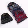 Winter Korean Multifunctional Warmer Neck Warm Soft Velvet Bonnet Bib Hats Women Hat Beanie