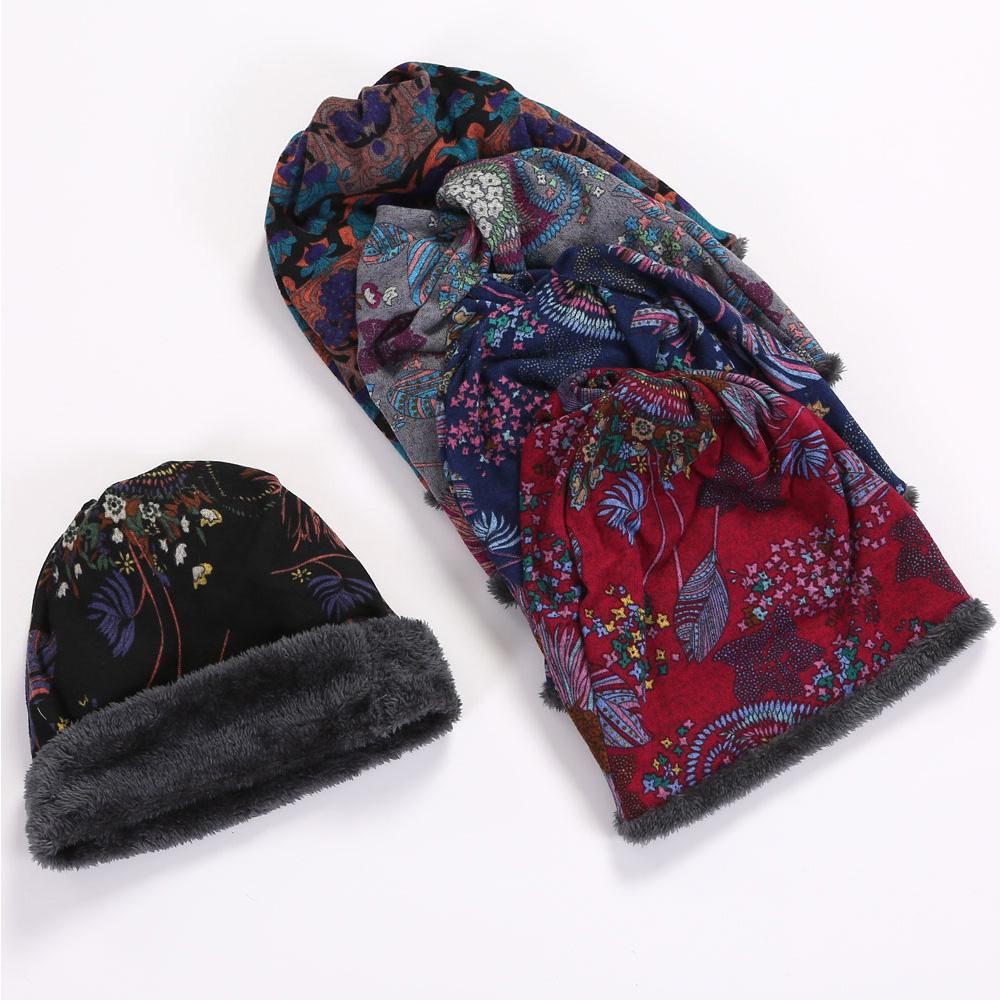 Winter Korean Multifunctional Warmer Neck Warm Soft Velvet Bonnet Bib Hats Women Hat Beanie