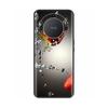 For Honor Magic 6 Lite Case Magic6 Lite Liquid Silicone Soft TPU Back Bumper Skull Marble Print Fundas For Honor Magic 6 Lite 5G
