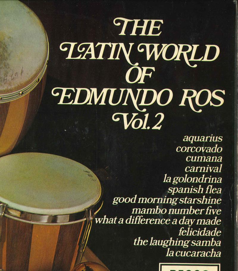 

LP Record EDMUNDO ROS & HIS ORCHESTRA - Latin World Of Edmundo Ros Vol. 2 SPA59 DECCA 1970 UK Jazz Used