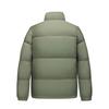 Down jacket men's winter new fashion brand stand-up collar white duck down couple solid color versatile bread jacket thickened jacket