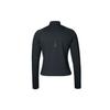 Nike Einfarbiges Logo Slim Fit Stehkragen Langarmjacke Damenjacken Schwarz IB1999-010