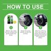 Wheel Gloss Spray Set Car Tire Maintenance Decontamination Polishing Black Gloss Care Agent 100ml