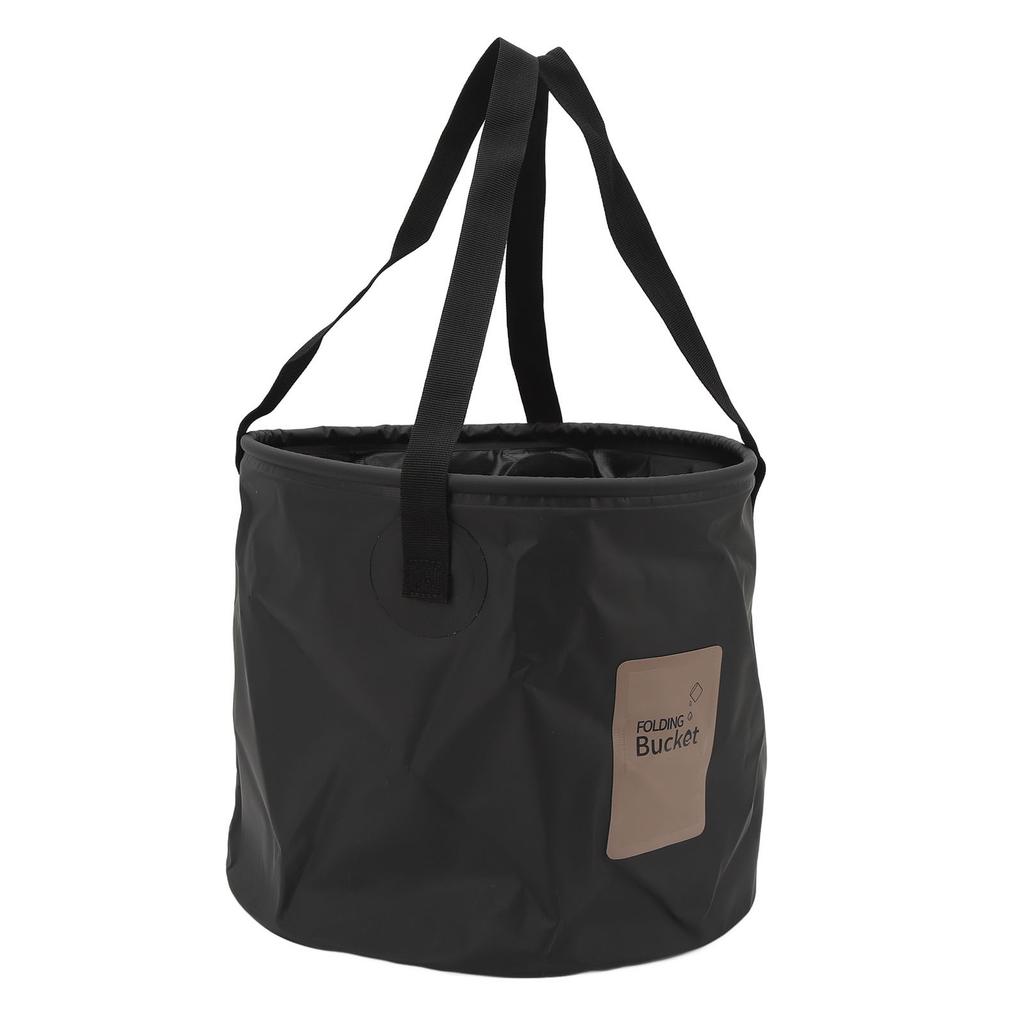 20L Portable Camping Bucket PVC Folding Water Bucket High Capacity Collapsible Container for Outdoor Activities