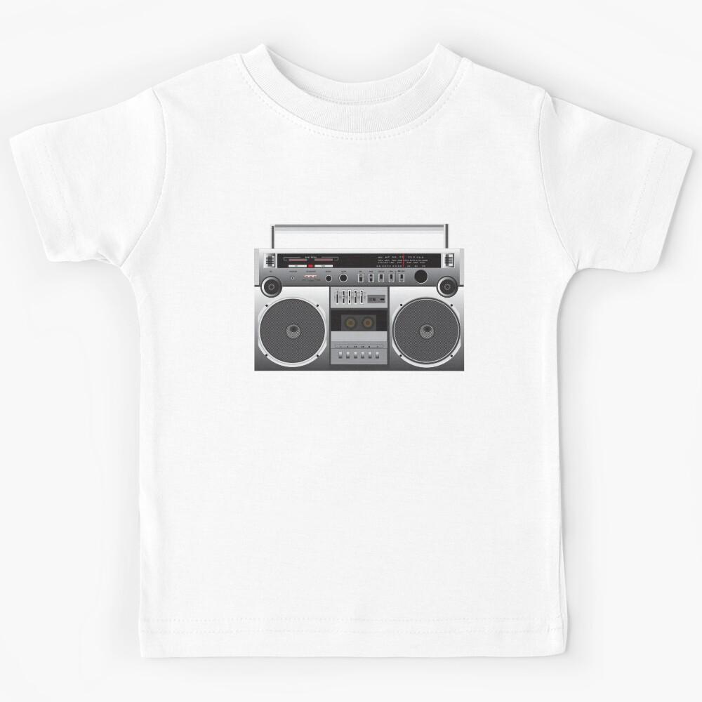 Old School Boom Box Kids T-Shirt 140