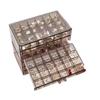 Multi-layer Jewelry Storage Box, Transparent High-end Ring, Stud Earrings, Necklace, Storage Display Rack, Drawer, Jewelry Box.