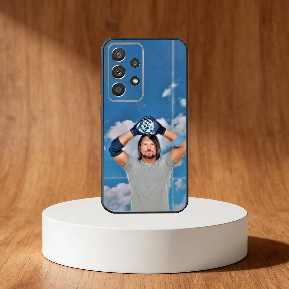 

AJ Styles Phone Case For Samsung S25,S24,S21,S22,S23,S30,Ultra,S20,Plus,Fe,Note,10,9,5G Black Cover Samsung S20plus5G
