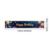 Colorful Birthday banner Eye-catching Custom Reusable Birthday backdrop Versatile Party signage for Gatherings