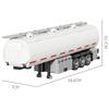 Brick Joy Transportation Truck Series: Semi-Trailer Car Building Blocks for Boys - Small Particle Assembly Toy