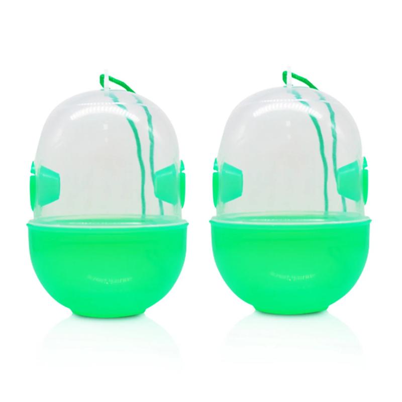 8-1PCS Reusable Fly Wasp Insect Traps Hanging Plastic Hornet Catcher Fly Killer Orchard Insect Trap Pest Control Products
