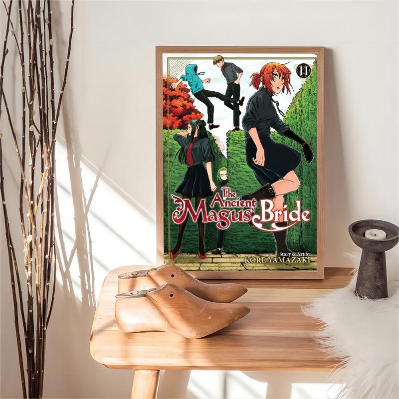 

1 шт. Древний постер невесты чародея, липкие постеры из фильма, ретро-наклейка из крафт-бумаги, сделай сам, комната, бар, кафе, эстетическое искусство, настенная живопись 21cm×30cm NoFrame