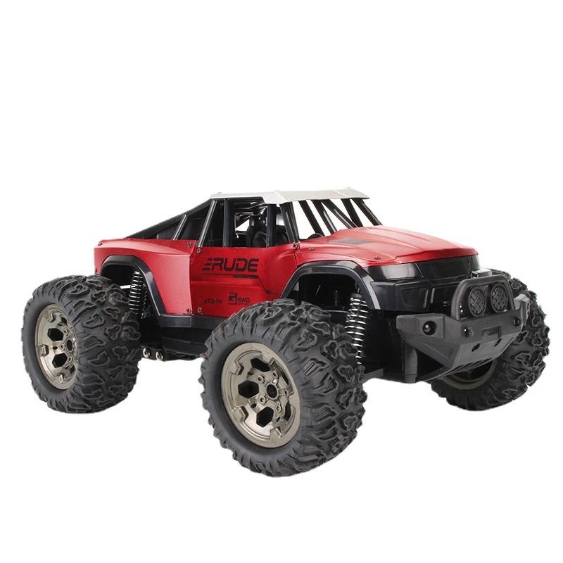 1:12 Alloy RC Off-Road Bigfoot Truck, 25km/h High Speed 2.4G Remote Control Toy for Kids Indoor Outdoor Play
