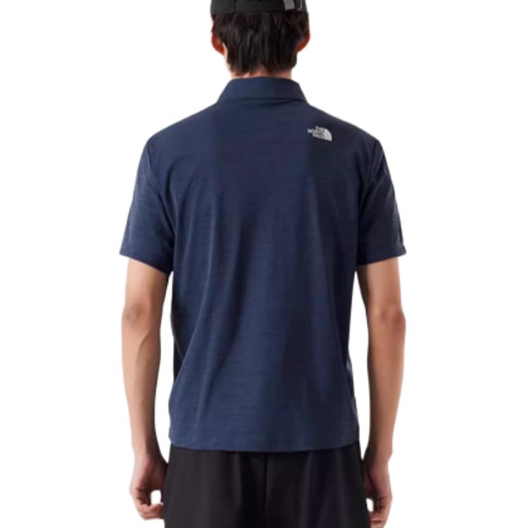 The North Face Polo Shirt Men's Deep Sea Blue NF0A87W1-HKW