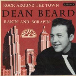 

7inch Record DEAN BEARD - Rock Around The Town SUNSP105 Sun France Rock Used