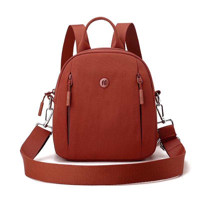 Schoolbag Versatile Casual Mini Backpack Women's 1011 New Multi-compartment Lightweight Waterproof Oxford Cloth Travel Bag Small School Bag