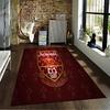 Arsenal Logo 3-Piece Carpet Non-slip Rug Suitable for Living Room and Bedroom Sofas