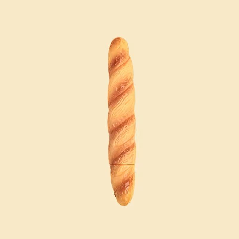 Novelty Bread Ballpoint Pen Magnetic Pizza Croissant Baguette Black Color Ink Roller Ball Pens Fridge Magnet School Gift